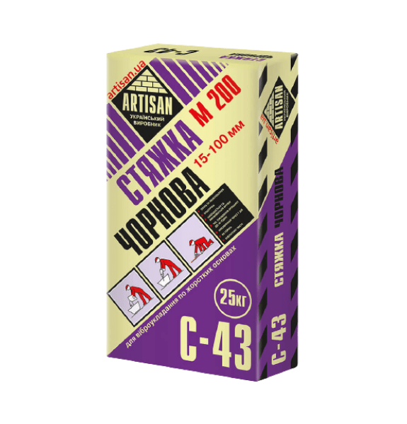 Черновая стяжка ARTISAN С-43 (25кг)