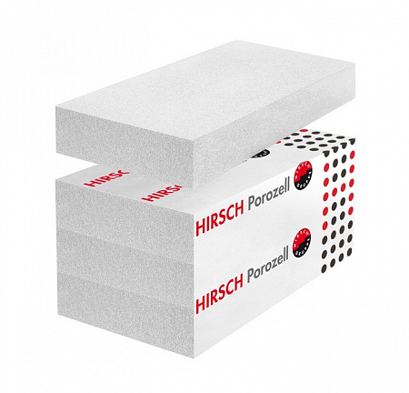 Пінопласт HIRSCH EPS 100 - 100х500х1000 мм, плити пінополістирольні