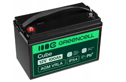Акумулятор Green Cell AGM VRLA 12V 100Ah IP54