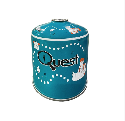 Газовий балон різьбовий бутановий Quest, 450гр