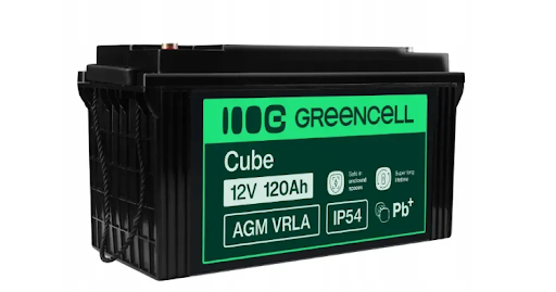 Акумулятор Green Cell AGM VRLA 12V 120Ah IP54