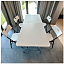 Складний стілець 46х42,5х86см Білий