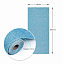 Самоклеючі шпалери 2800х500х1,5мм Блакитний з білим