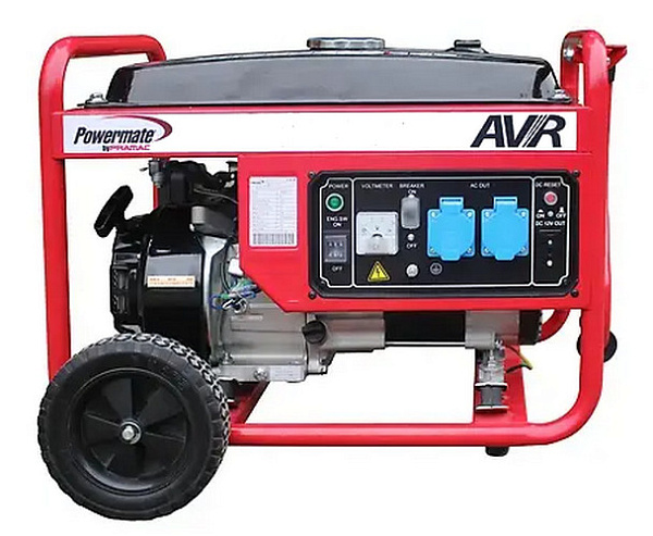 Генератор GRUPPO ELETTROGENO DE3200, Single phase, 2,4 кВт 