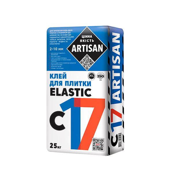 Клеюча суміш еластична ARTISAN С-17 (25кг)