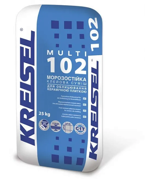 102 MULTI (25 ) Клей /плитки морозостійкий КREISEL