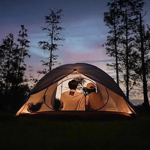 Намет двомісний Naturehike, коричневий